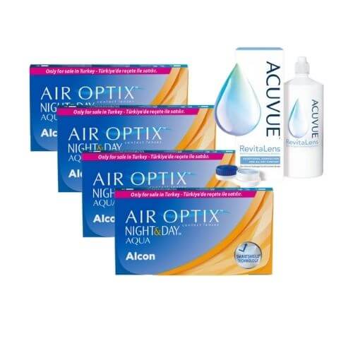 Air Optix Night and Day Aqua Kampanya 4 Kutu