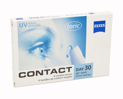 Contact Day 30 Air Toric, astigmatlı lens fiyatı, zeiss toric lens fiyatı, zeiss lens
