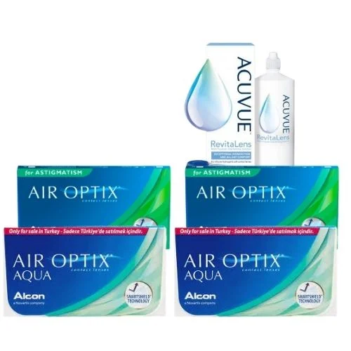 air optix aqua + air optix for astigmatism
