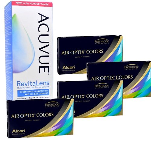 air optix colors 4 kutu set,renkli lens fiyatları, air optix renkli lens fiyatları