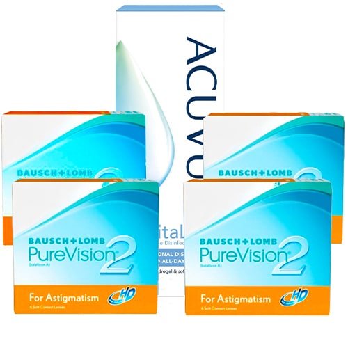 PureVision 2 HD for Astigmatism Kampanya 4 Kutu, kampanyalı lens fiyatı
