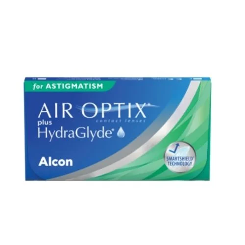 Air Optix Plus Hydraglyde For Astigmatism lens