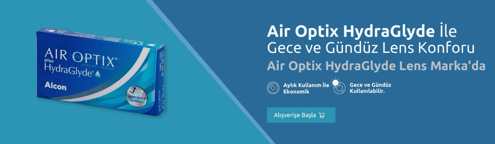 Air Optix Lens Banner